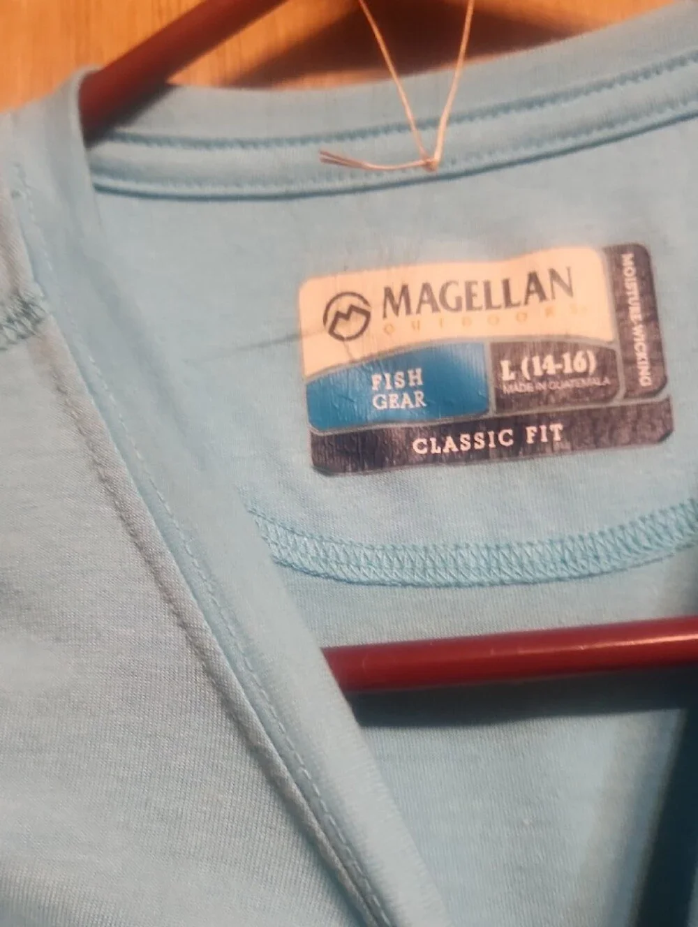Magellan Outdoors Kids Light Blue Short Sleeve Tee
